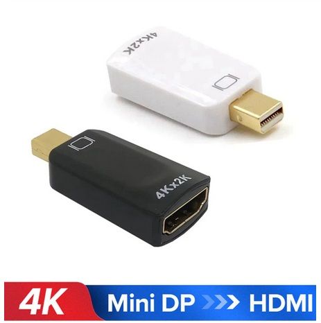 Adaptor Mini DisplayPort / Thunderbolt la HDMI pt Macbook suporta 4K