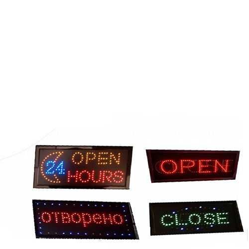 Светещи рекламни табели LED /различни модели/ за магазини, офис