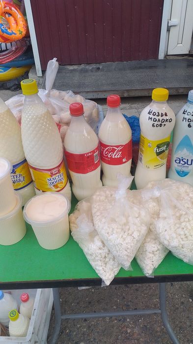 Деревенское козье молоко