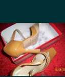 Pantofi eleganți crem măr 39-40