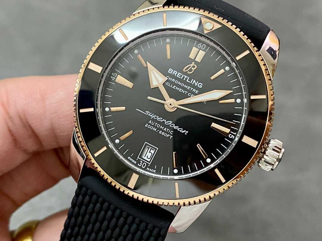 Breitling Superocean Heritage Silver Gold