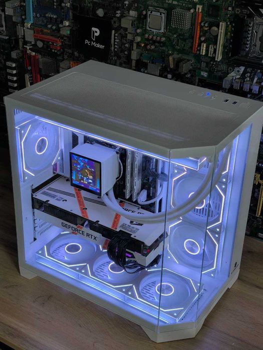 Core I7 10700  Белоснежный корпус