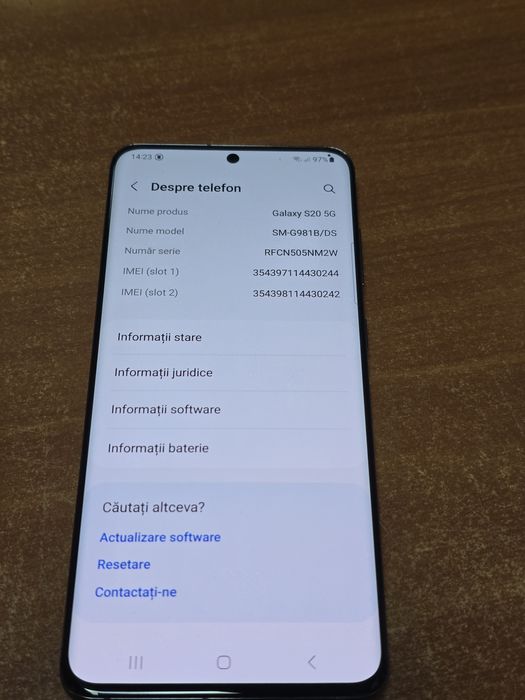 Samsung Galaxy S20 5G 128giga memorie 12 giga ram