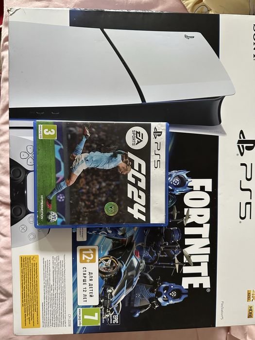 Playstation 5 ps5 slim с диском фифа24