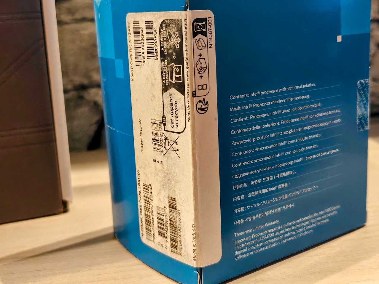 Нови! Процесор Intel i5-12400f + Дъно ASUS Prime H610m-K D4