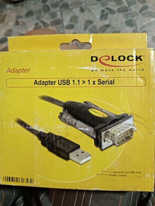 DELOCK Adaptor USB to Serial RS-232 SIGILAT