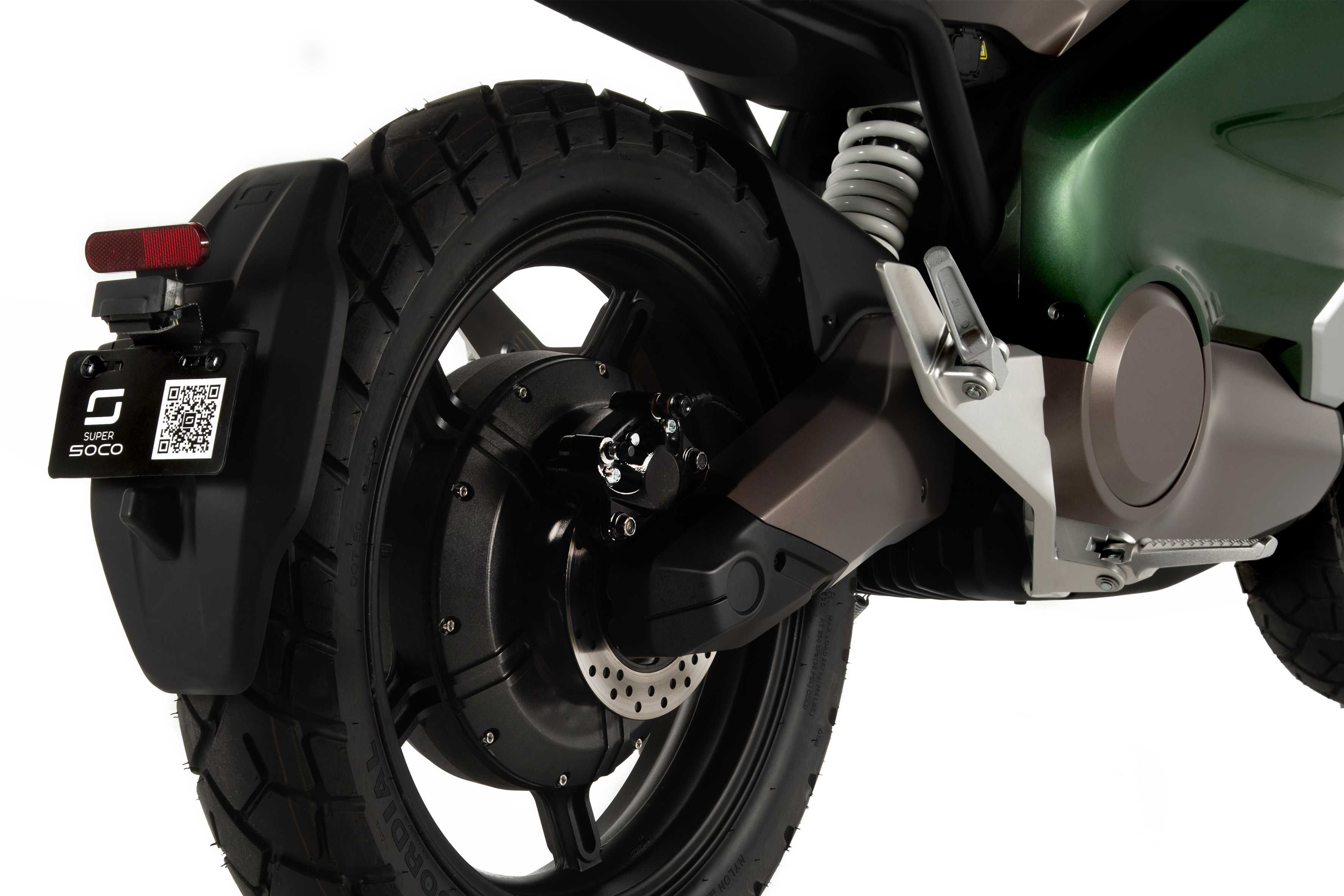 Електрически мотоциклет - мотор - SUPER SOCO - TC WANDERER