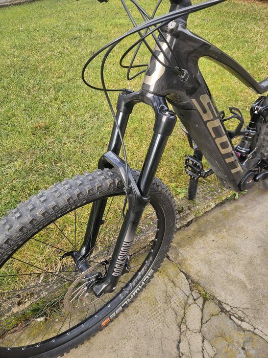Bicicleta electrica 29 Full suspension Scott Strike eride L  1x12 Sram