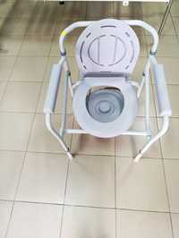 Комбиниран стол за тоалет и баня без колела.