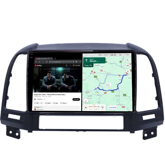 Navigatie Hyundai Santa Fe 2006-2012, 4GB RAM/64GB ROM, Android 14