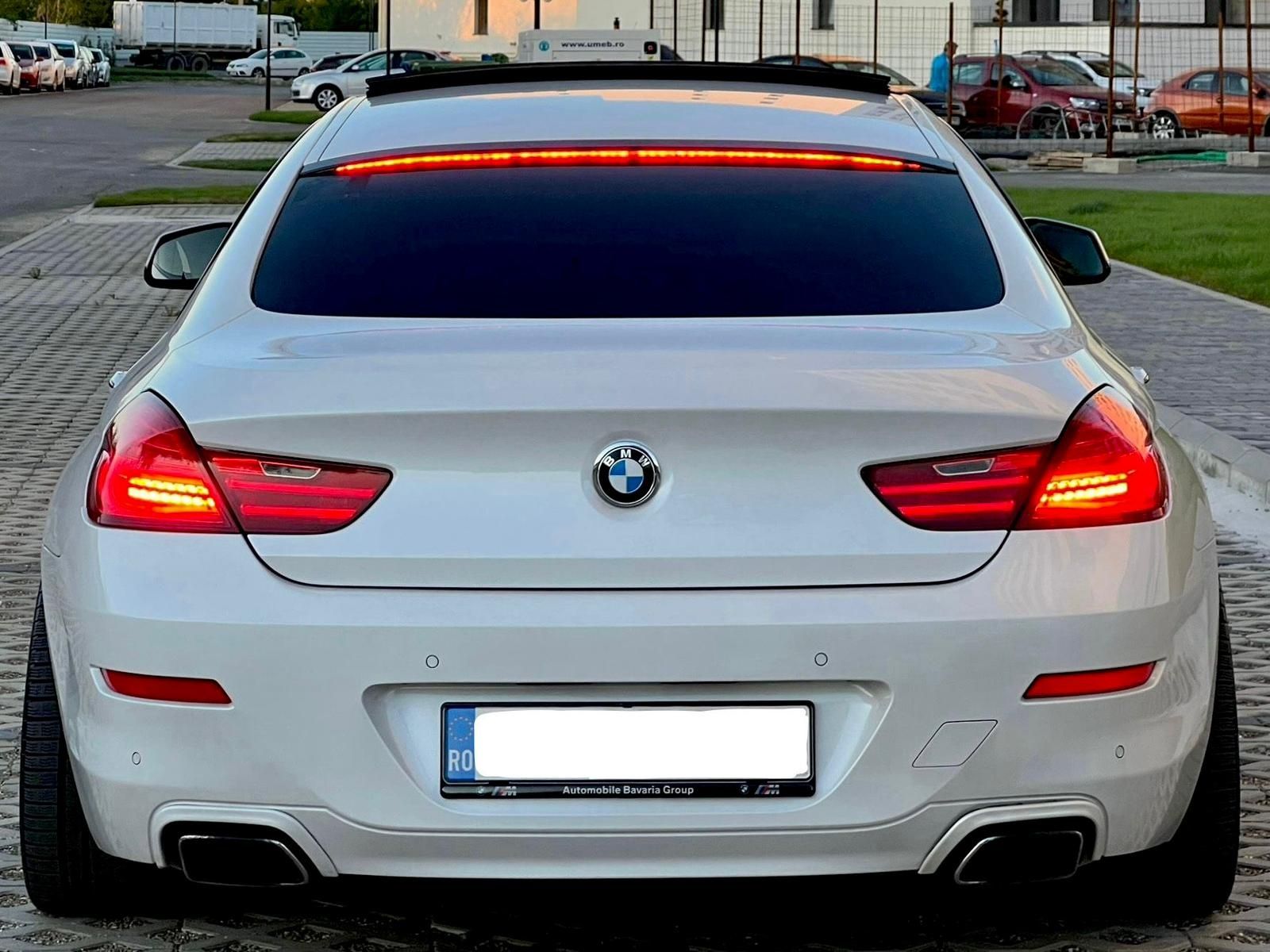 BMW 640D An 2013 Inmatriculat RO Alb Perlat din Fabrica EXTRA FULL !!