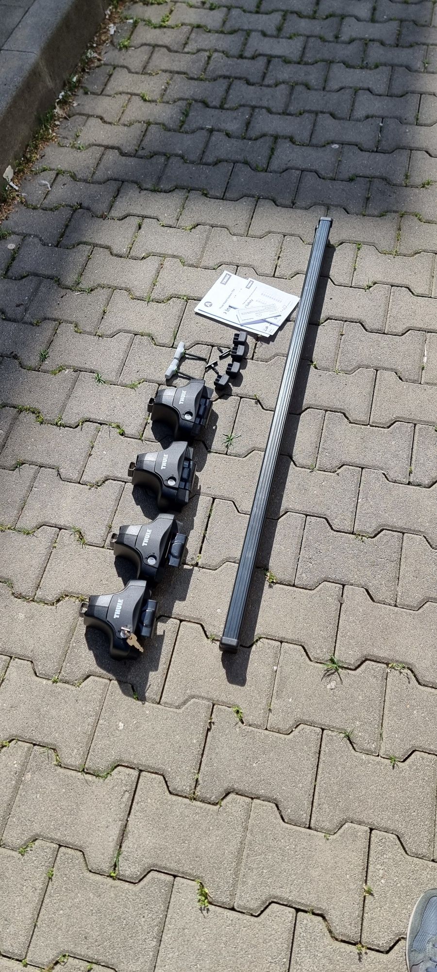 Багажник Thule, напречни греди Thule rapid system 754+ kit 1525