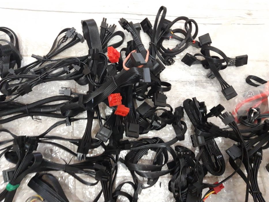 Lot de cabluri alimentare PC sursa placa video sata molex
