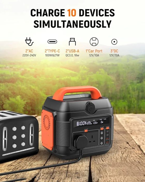 Мощна Преносима електроцентрала с голям капацитет , 576Wh/160000mAh