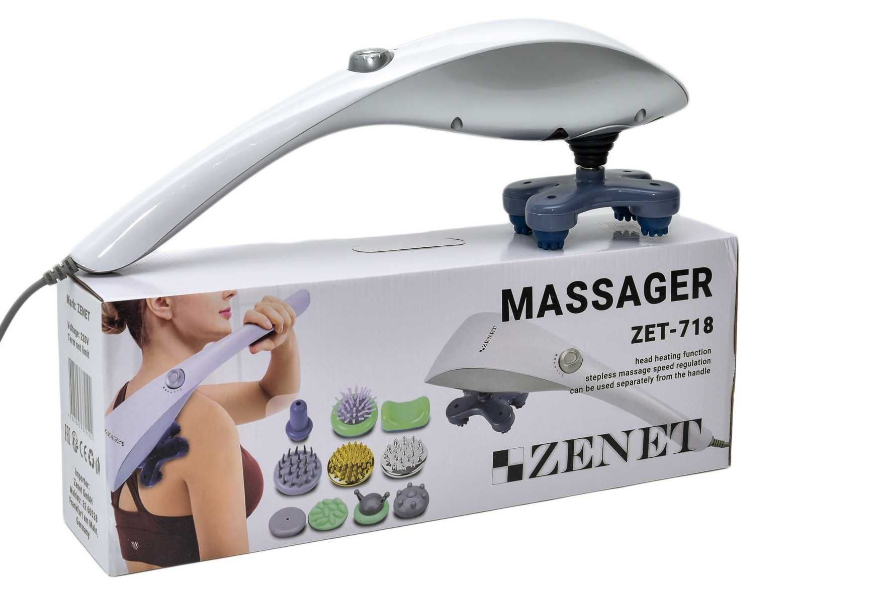 Aparatul de masaj electric de mână ZENET ZET-718