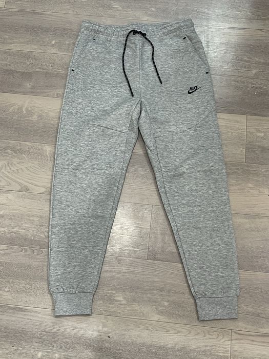 Штаны nike tech(найк течь), серые, размер L