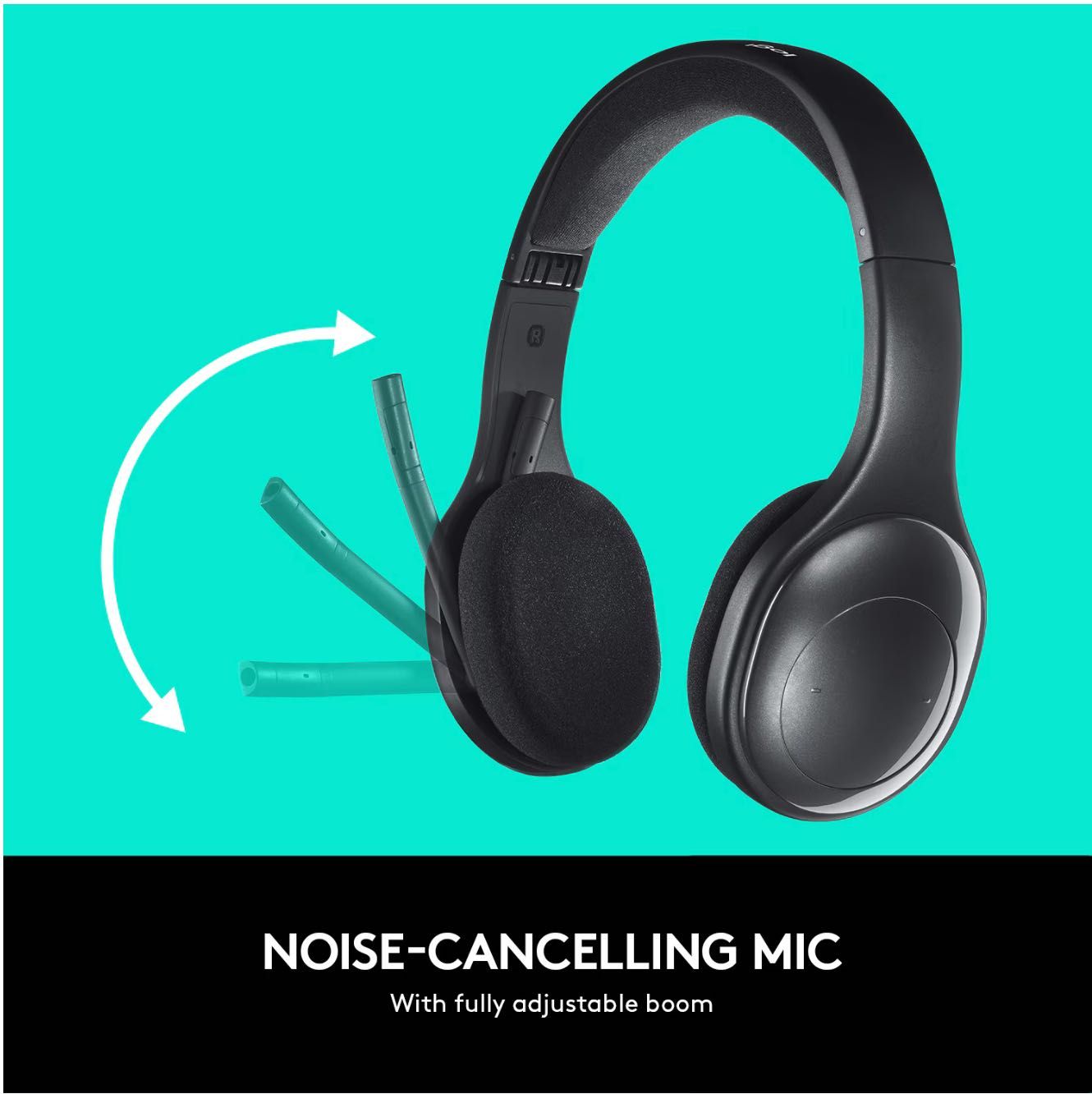Casti wireless (bluethoot & usb) Logitech, sigilate, cu microfon H800