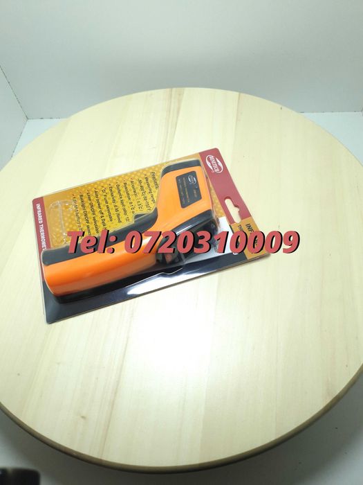 Termometru Industrial Profesional 50 380c Uni Galbennegru