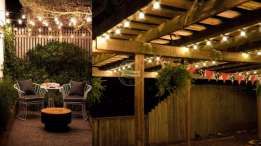 Ghirlanda Luminoasa lungime 50 m,cu 50 becuri,terasa,de exterior