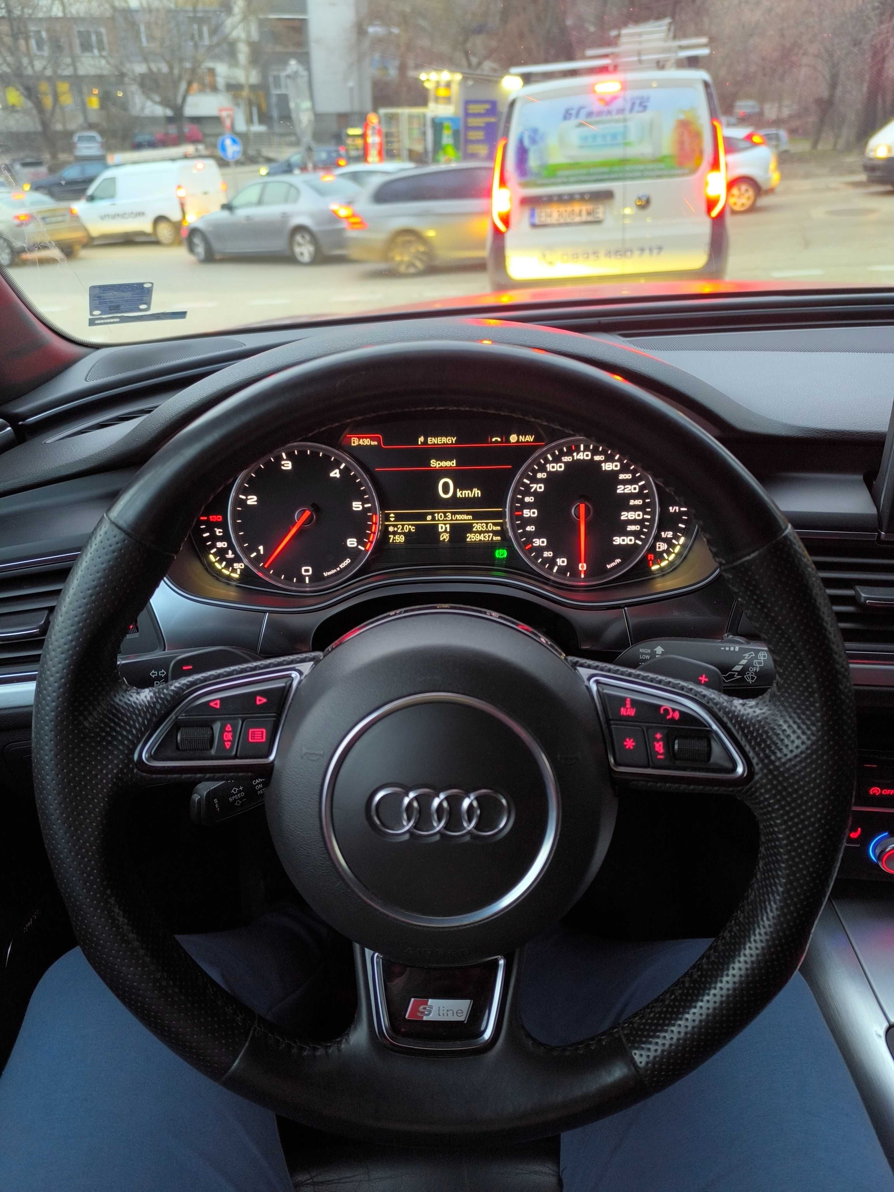 Ауди А6 3.0bitdi 3×S line Full led ABT RS6 optic дистроник
