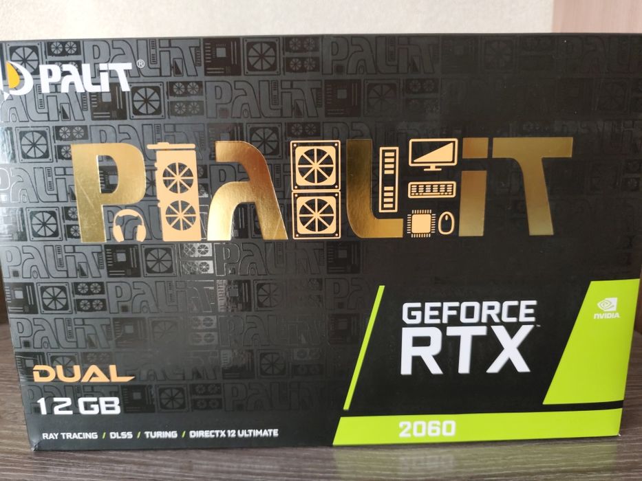 Видеокарта rtx 2060 12gb palit