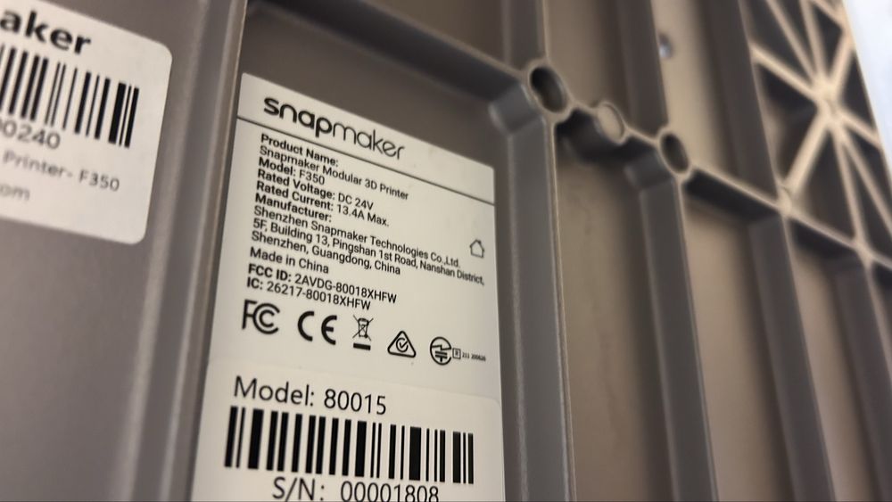 Snapmaker F350 3d printer 3д принтер