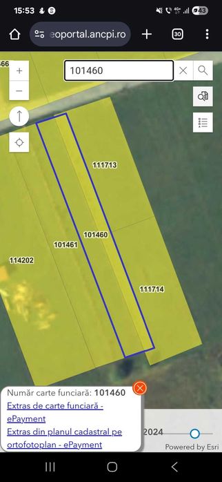 Vind teren 1250 m  teren intravilan situat pe str Sibiului în Cisnadie