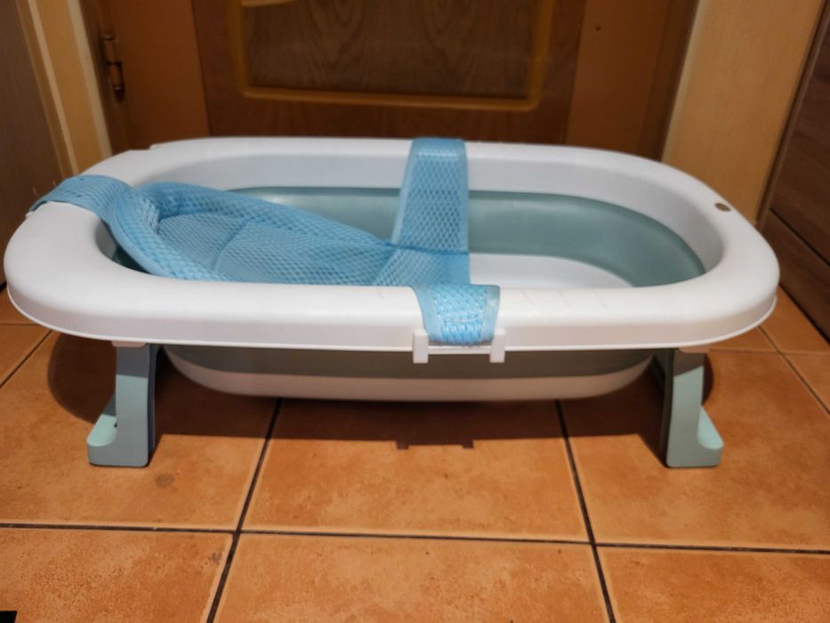 Cadita baie pentru bebe cu sezlong