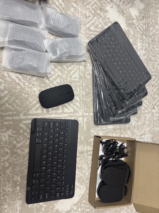 Клавиатура с мышкой 6 комплектов