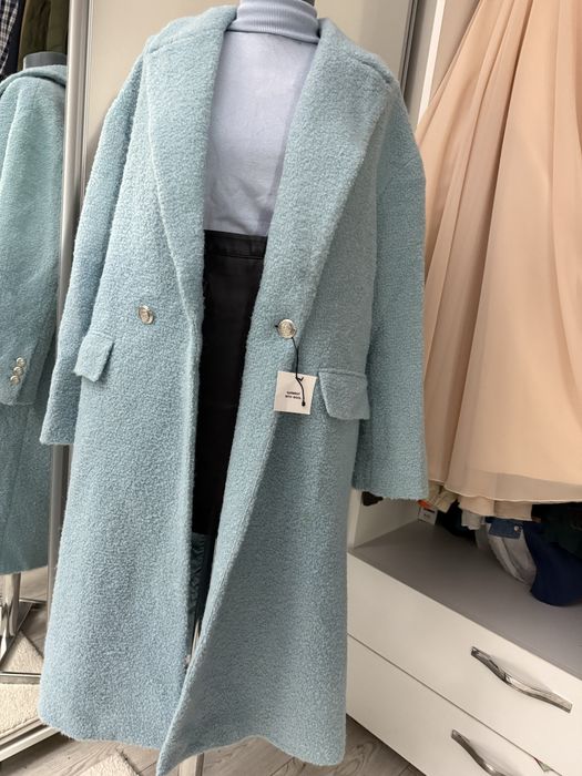 Palton Zara baby blue