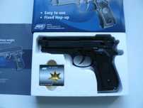 Pistol Airsoft BERETTA M92F HW Metal Slide ASG Mecanism Spring/Arc,Nou
