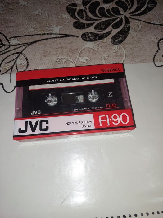 Аудикассета JVC новая в упоковке