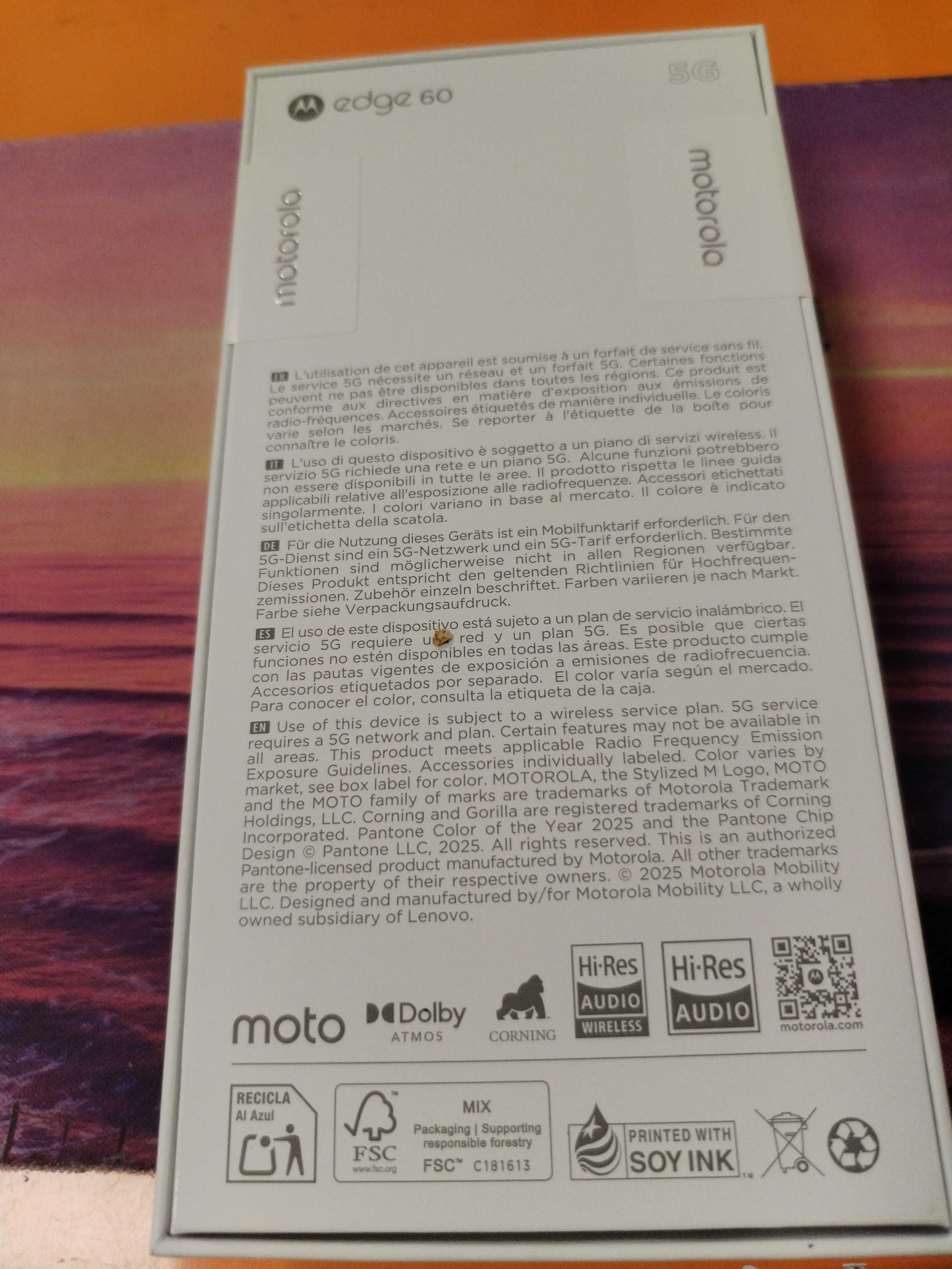 Motorola Edge60 нов