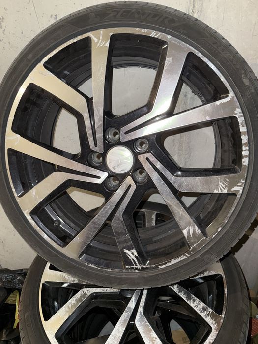 Джанти с гуми 19 5 х 112 VW GOLF GTI Бартер за 18-ски.