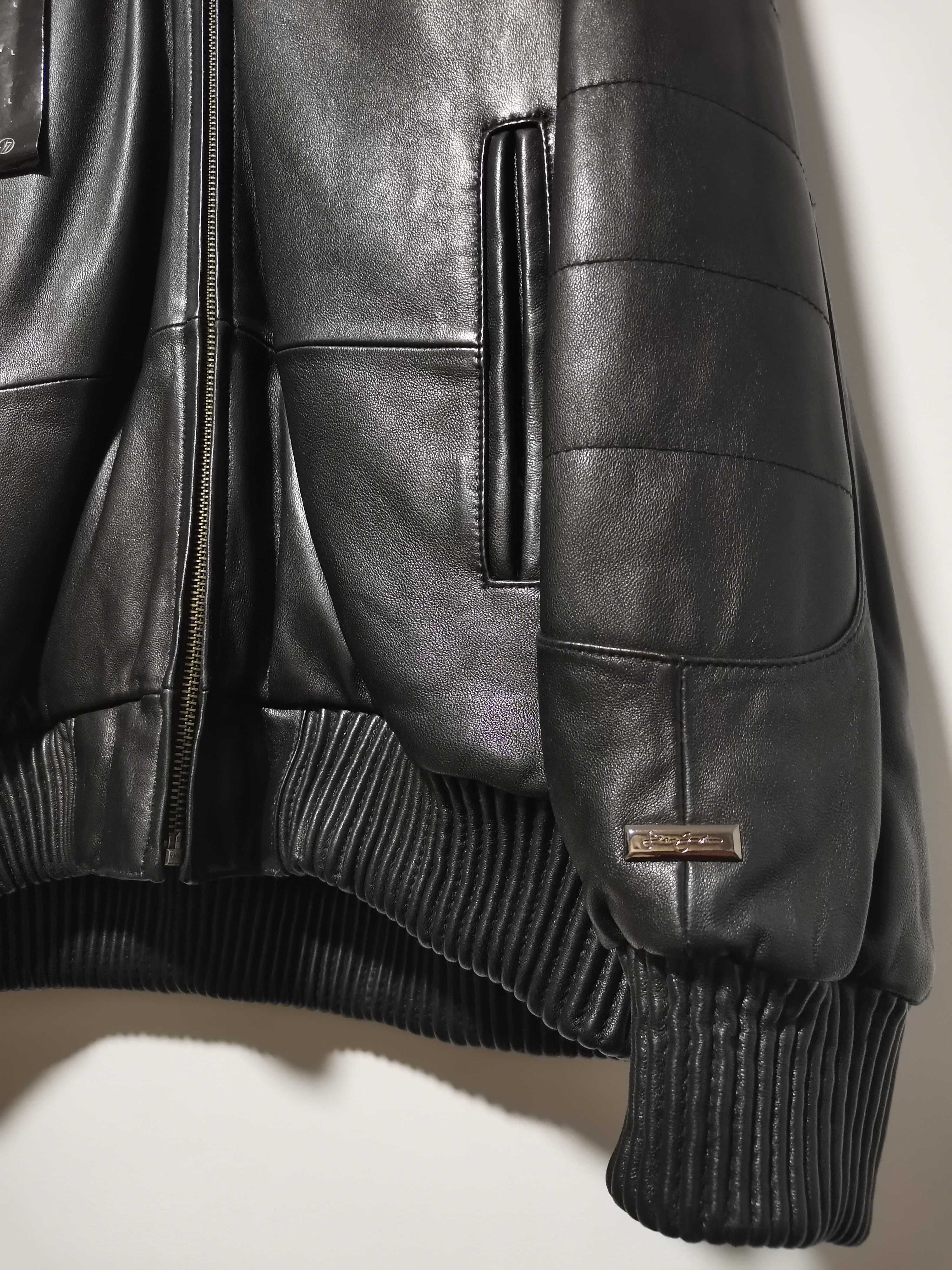 Sean John 'Leather Flight Jacket' (L)
