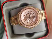Ceas Fossil gold rose