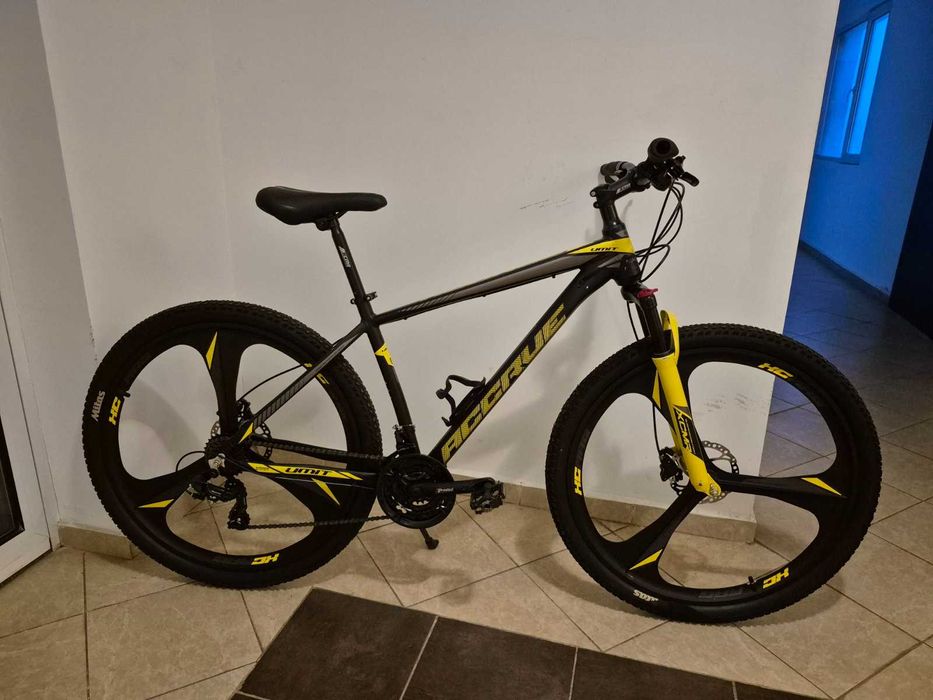 Планински велосипед Paer Bike 29 Accrue HDB black-yellow