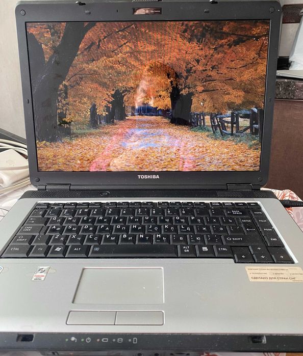 Ноутбук "Тошиба"