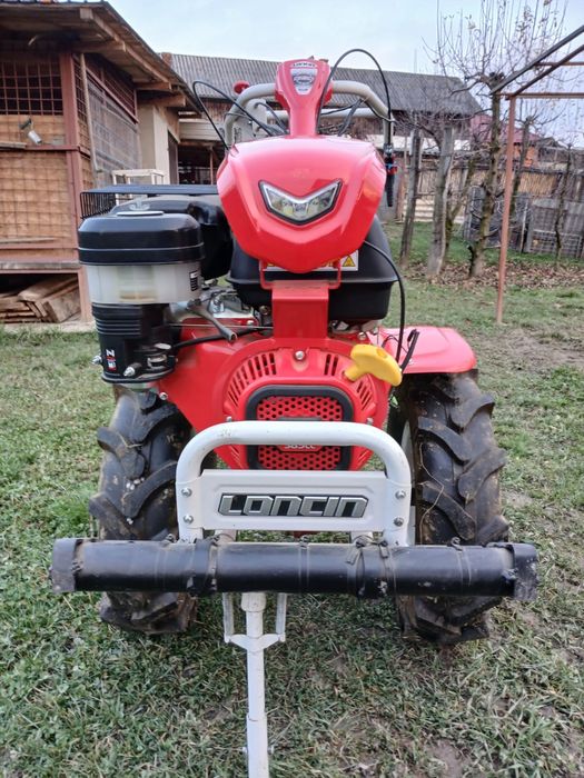 Motocultor Loncin, 13 cp, 390 cmc + Accesorii