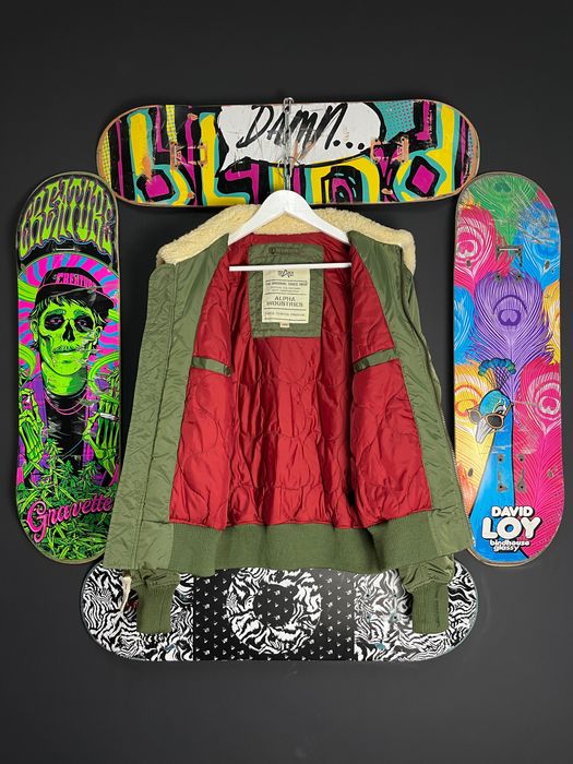 Яке бомбер Alpha Industries