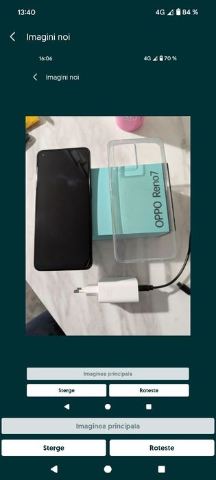 Oppo Reno 7 4g black