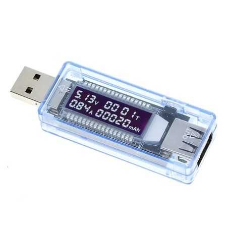 Tester digital USB Voltmetru Ampermetru 3-9V 3A