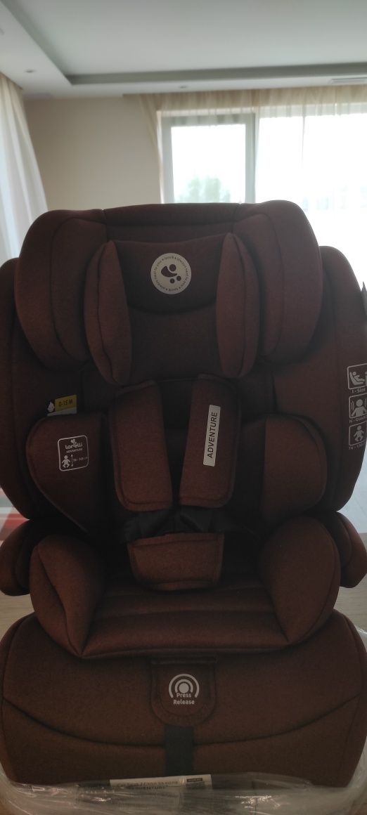 Столче за кола Lorelli - Adventure, i-Size, 76-150 cm, Ginger
Столче з