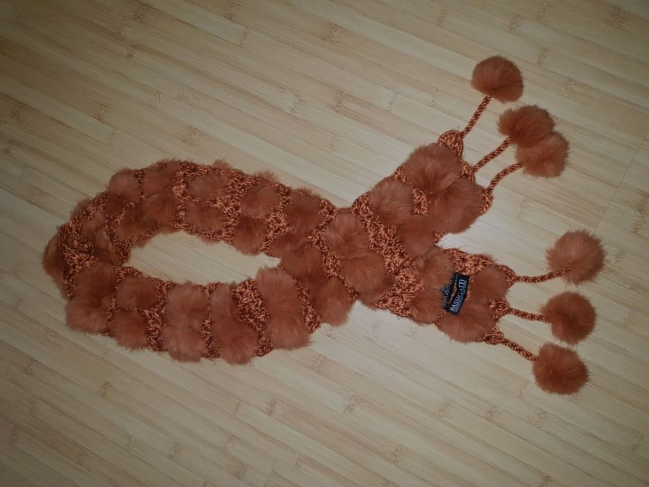 Шал естествен косъм