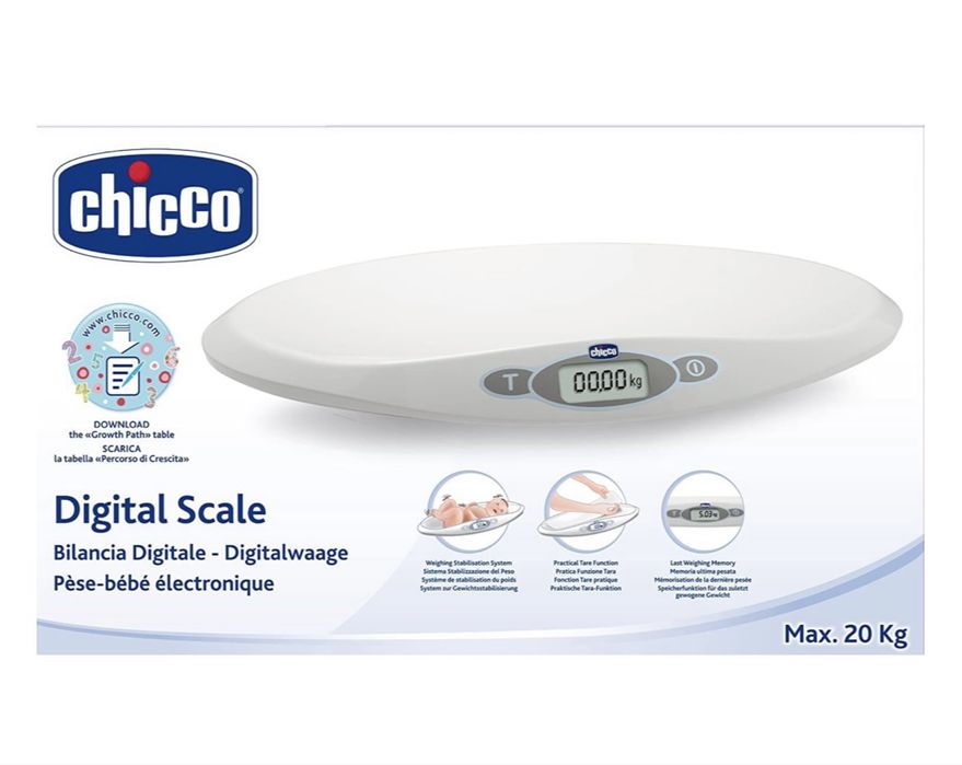 Chicco Дигитална везна за бебе Baby Comfort