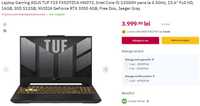Laptop Gaming Asus TUF F15 FX507Z