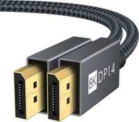 Cablu DisplayPort 1.4,1.5M,8K-60Hz,4K-144Hz,HBR3,32.4Gbps,HDCP 2.2,HDR