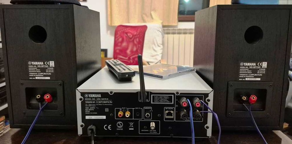 Vand sistem audio Yamaha CRX - N470, impecabil !