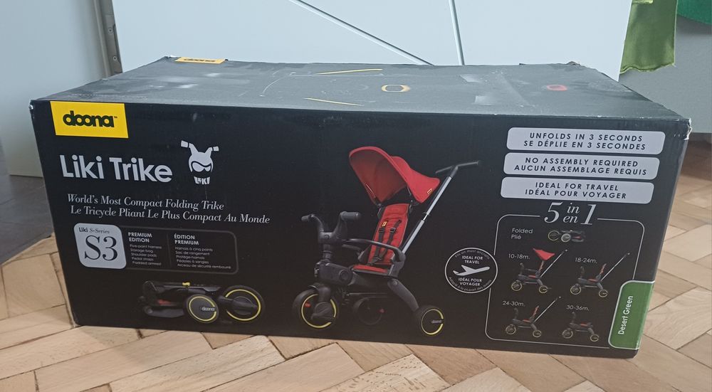 Doona Триколка Liki Trike S3 Desert Green