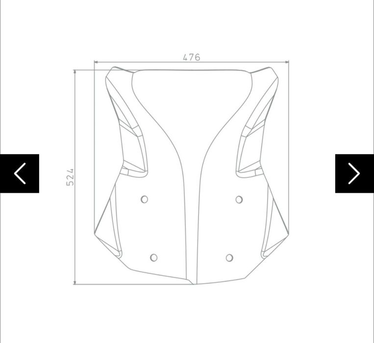 Parbriz BMW R1200 R1250 GS GSA Wunderlich Marathon